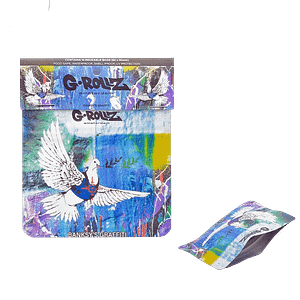 G-Rollz Banksy's Bulletproof Dove Smellproof Bags 90x80mm 10pcs