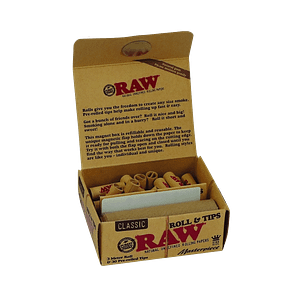 RAW Classic Rolls 3m + 30 Pre-rolled Tips