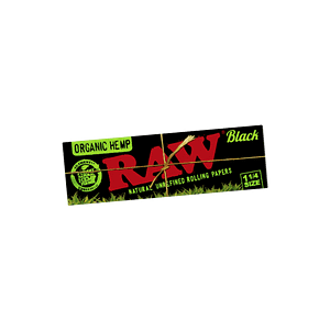 RAW Black Organic Hemp 1 ¼