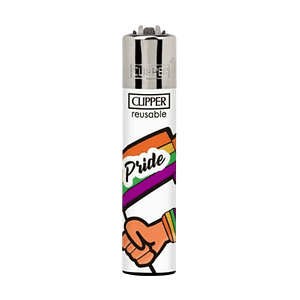 Briquet Clipper rechargeable N°2 sur 4 de la collection "Rainbow Pride"