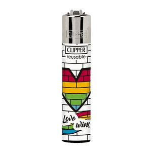 Briquet Clipper N°4 de la collection "Rainbow Pride"