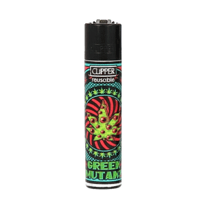 Briquet Clipper rechargeable N°1 de la collection "Weed Billboard"