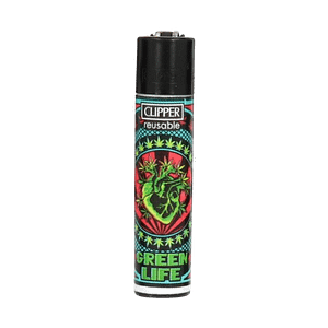 Briquet Clipper rechargeable N°3 sur 4 de la collection "Weed Billboard"