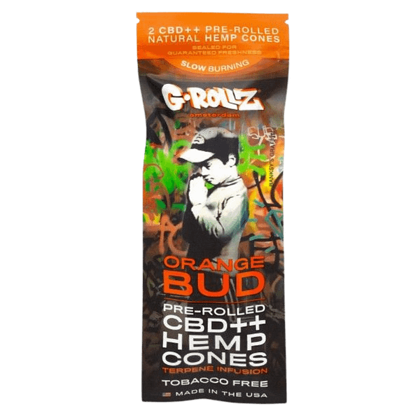 G-Rollz Banksy CBD Blunt – Orange Bud