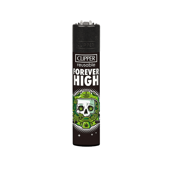 Briquet Clipper forever high N°3 sur 4 de la collection "Weed Slogan 7"